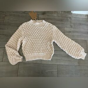 POL Women's Cream Sweater BNWT size S
